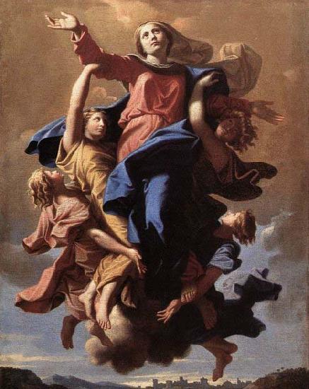 POUSSIN, Nicolas The Assumption of the Virgin